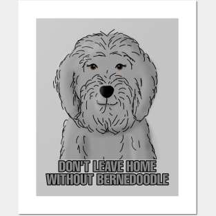 Funny Bernedoodle Posters and Art